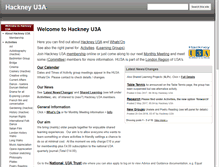 Tablet Screenshot of hackneyu3a.co.uk